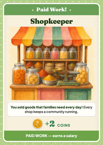 Shopkeeper game card