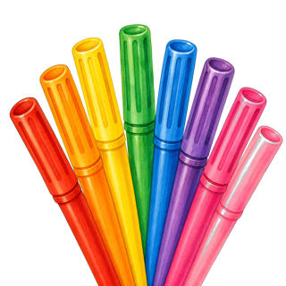 sketch pens